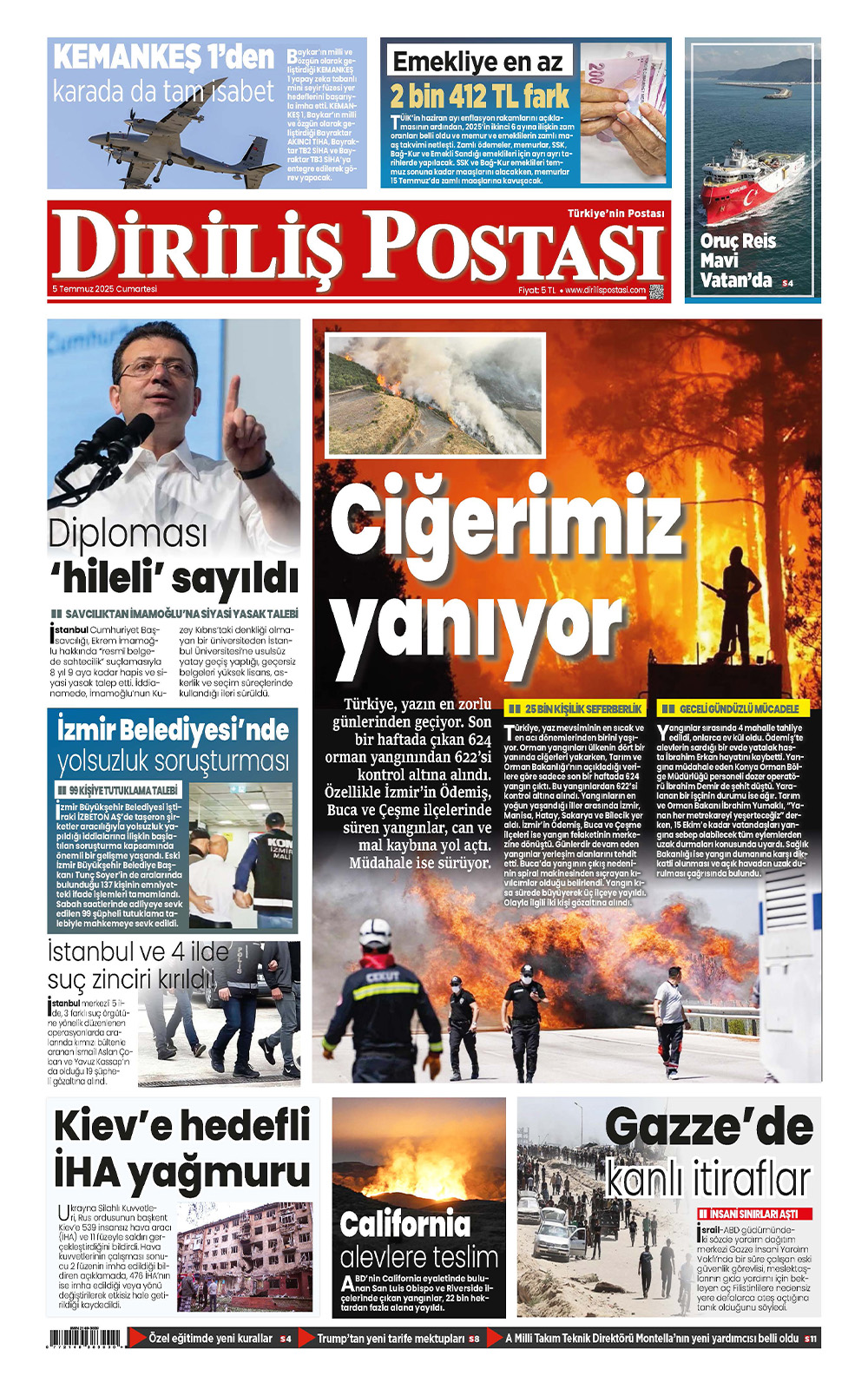 +1. Sayfa Şablon 5 Temmuz