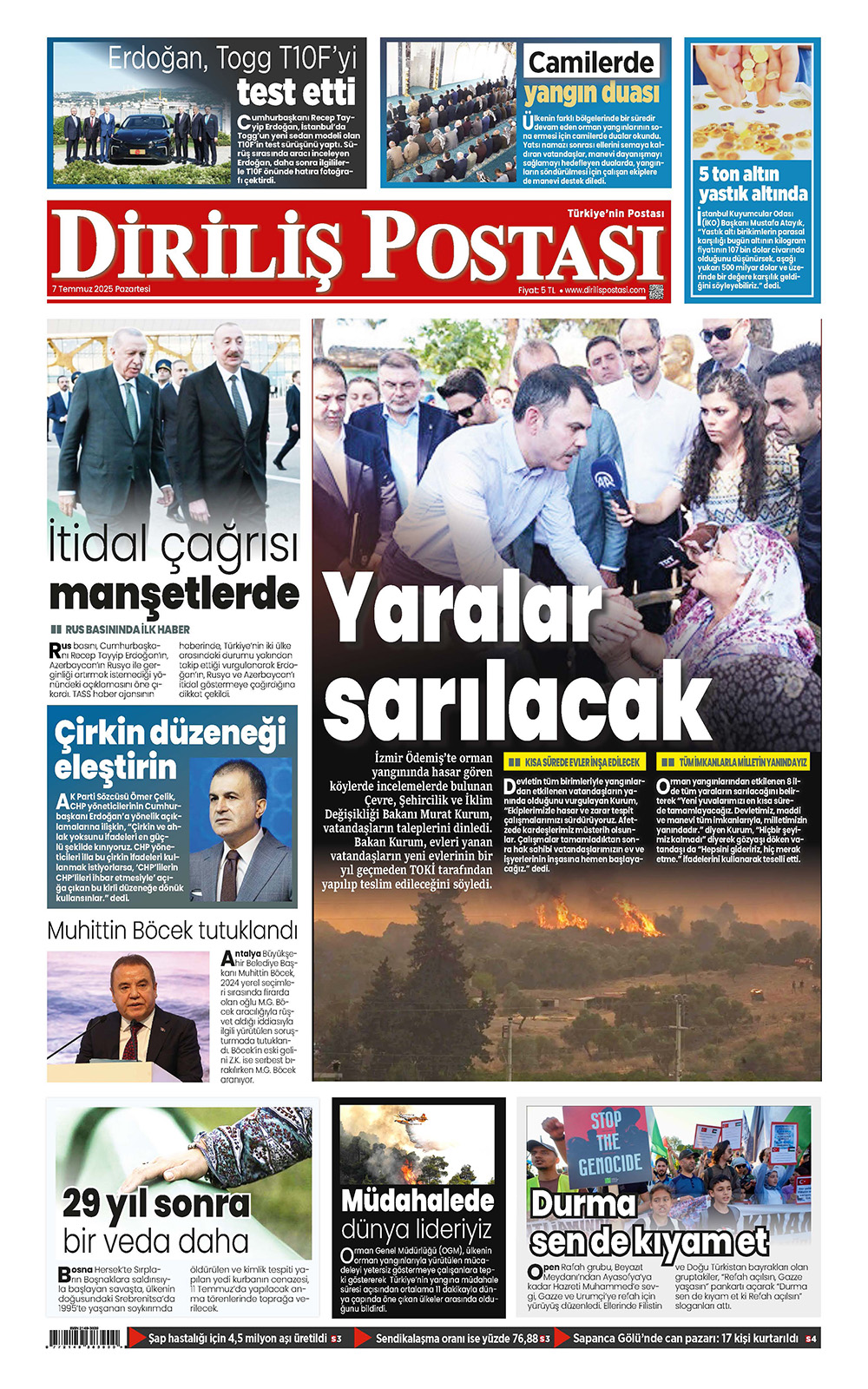 +1. Sayfa Şablon 7 Temmuz