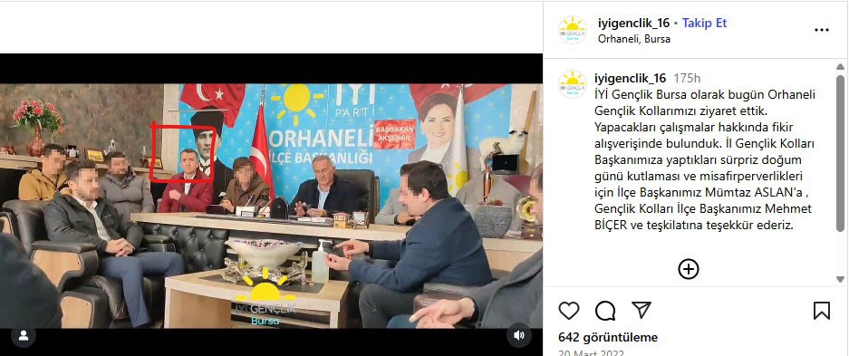 Ormanı Kundaklayan Fetö’cünün İyi̇ Parti’deki Görüntüleri Ortaya Çıktı (2)