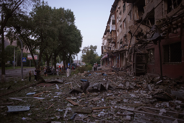 Ukrayna, Rusya, Başkent Kiev'e 539 İha Ve 11 Füzeyle Saldırı Düzenledi Aa