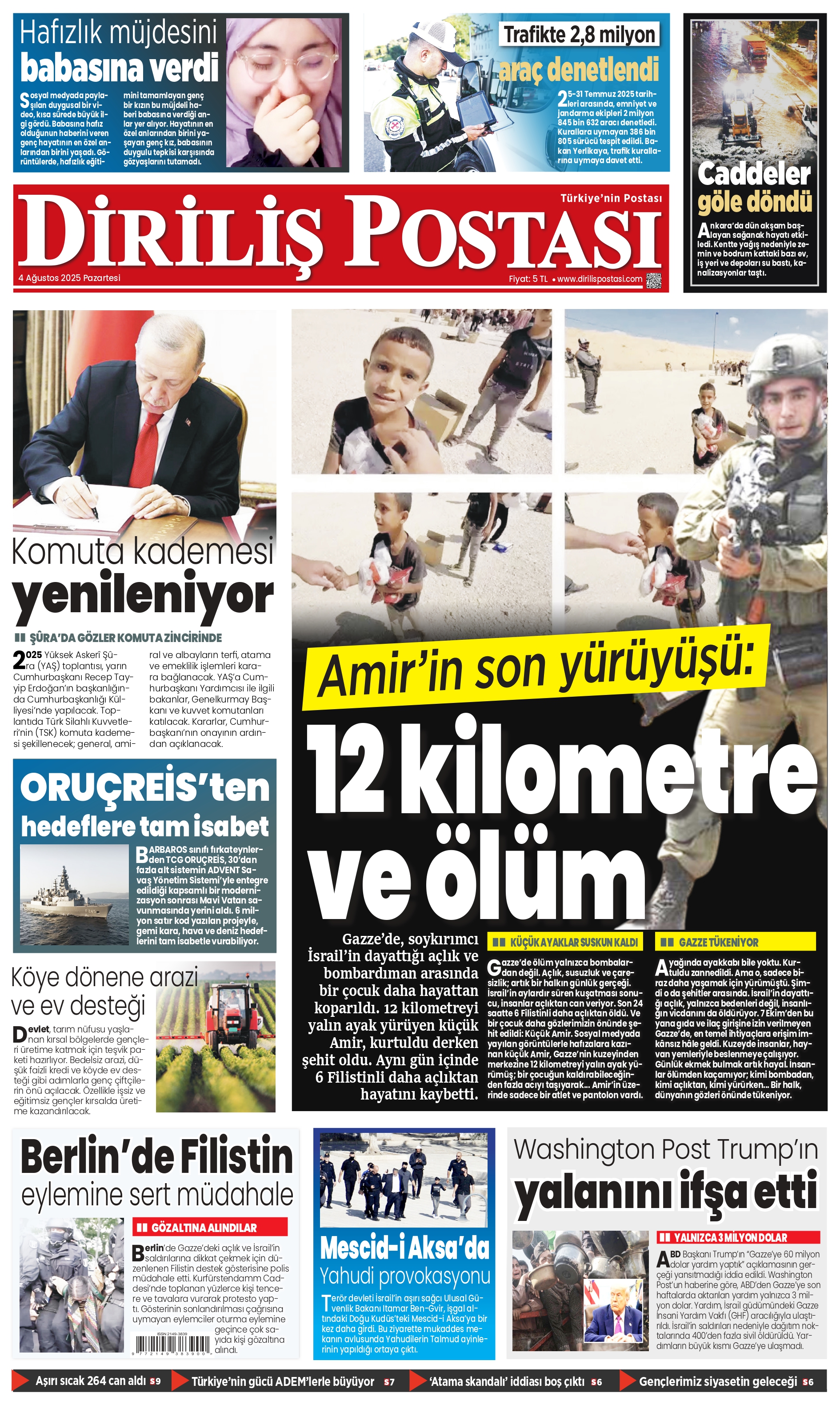 Amir’in Son Yürüyüşü 12 Kilometre Ve Ölüm