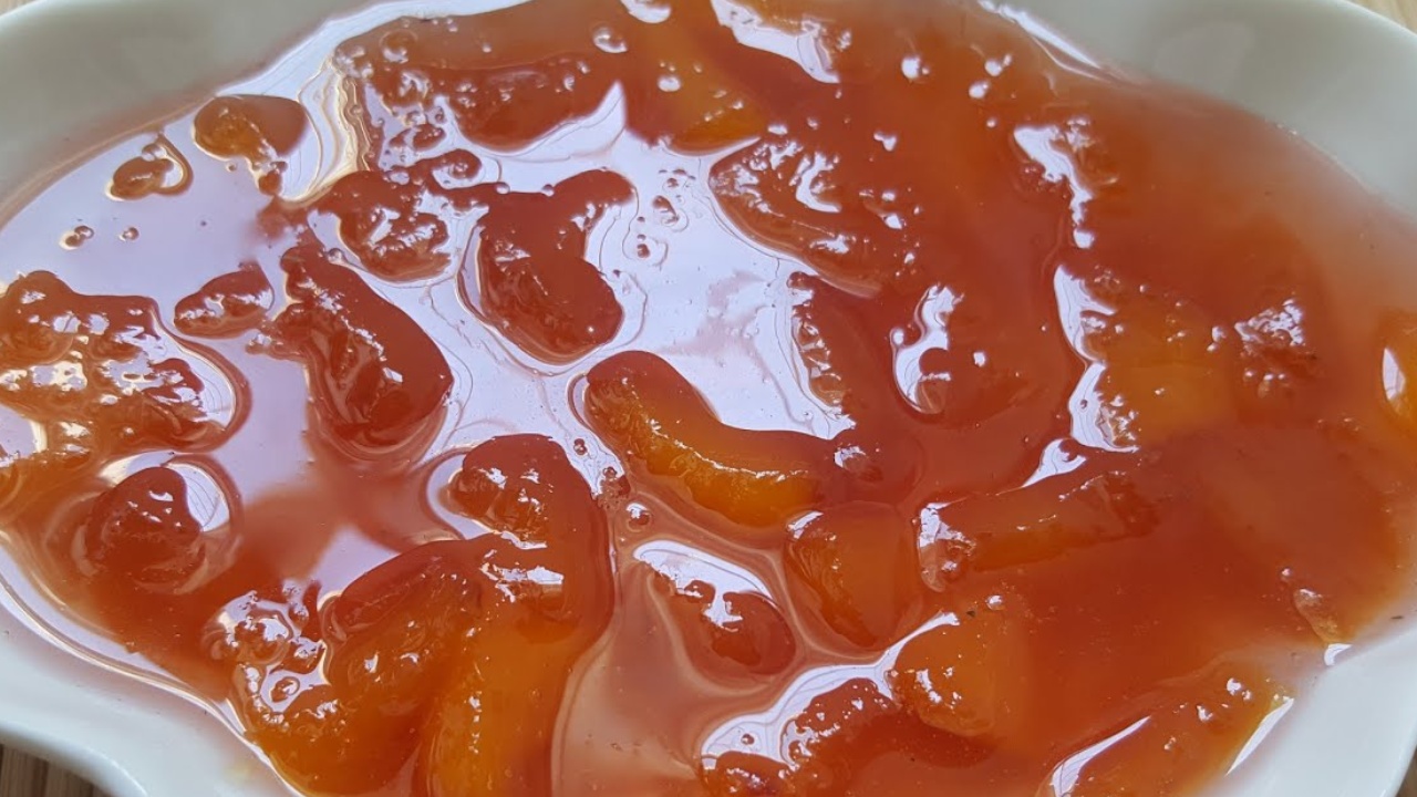 Şeftali Reçelinin Püf Noktası Meğer Buymuş; Kıvamı Asla Şaşmıyor (1)