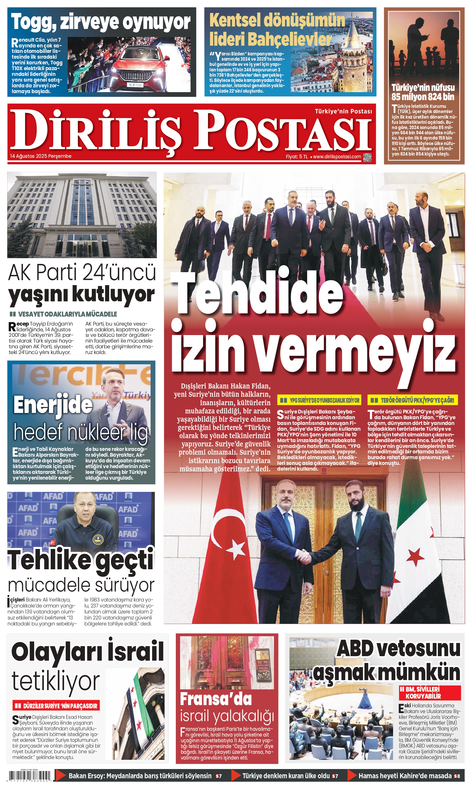 Tehdide Izin Vermeyiz-1