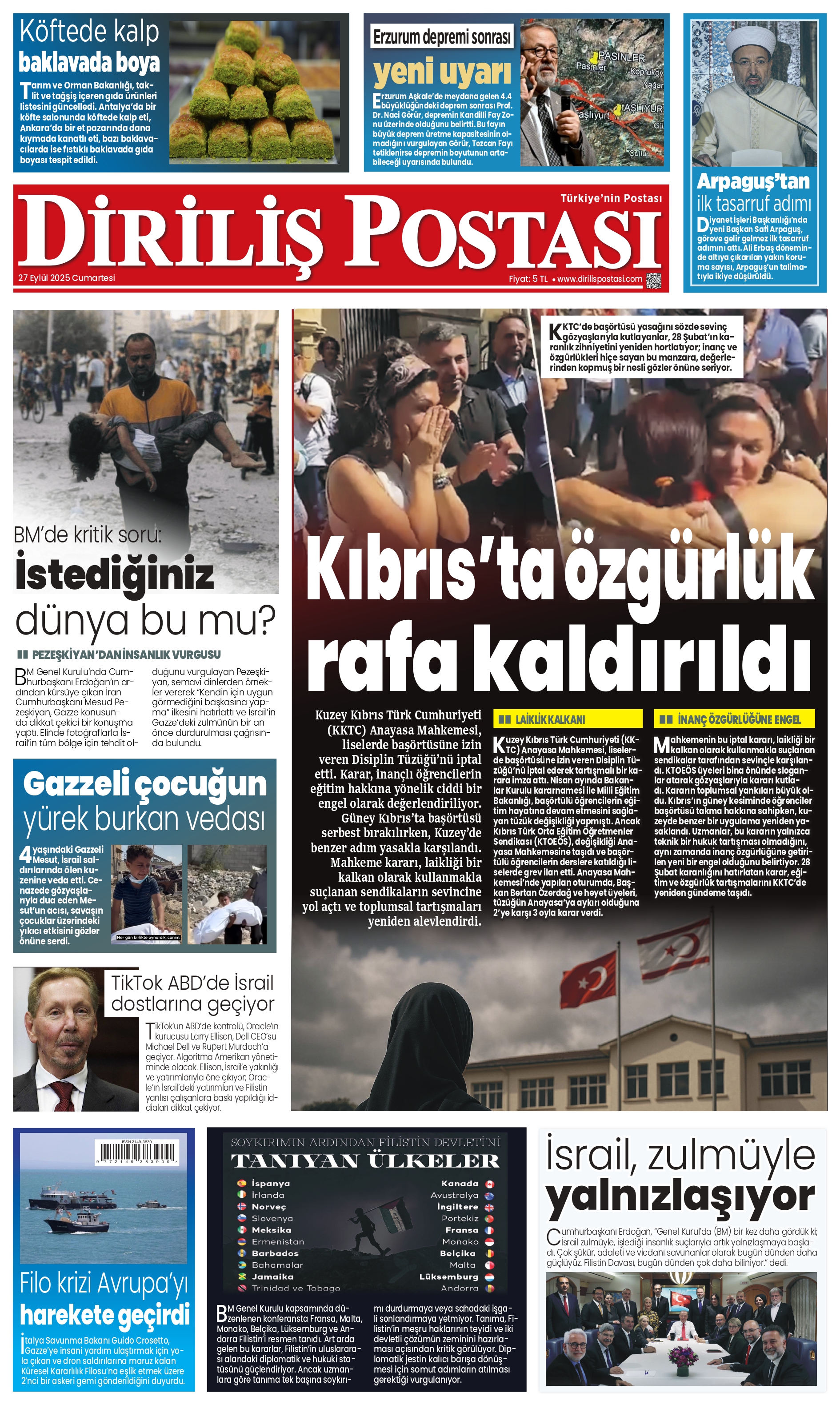 Kıbrıs’ta Özgürlük Rafa Kaldırıldı (1)