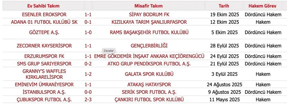 Bahis Soruşturmasında Ismi Geçen Hakemler4