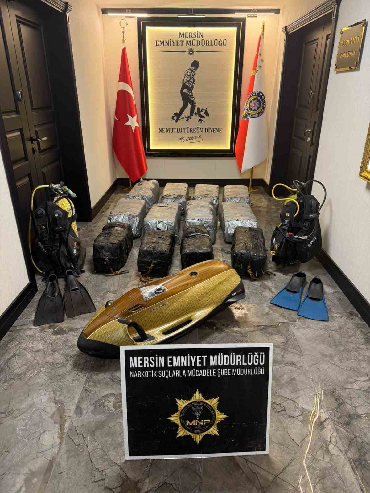 Mersin Limani Nda 350 Kilogram Kokain Ele 20232873 Amp