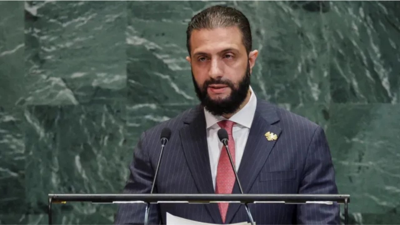 BM Genel Kurulu'nda dikkat çeken an: Şara, Erdoğan konuşurken Instagram'da görüntülendi